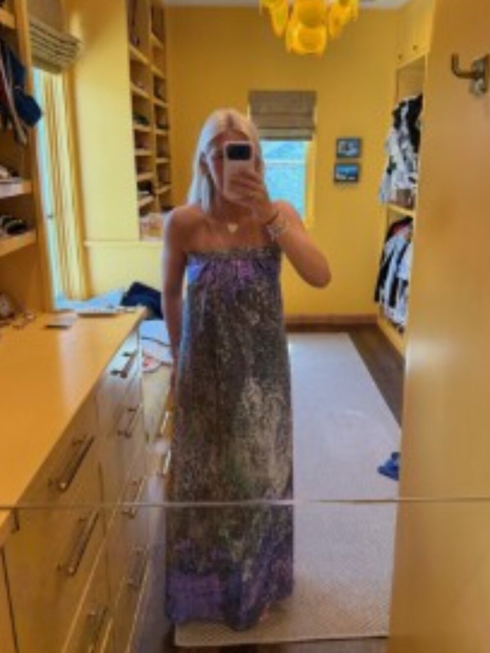 Haute Hippie Maxi Dress, worn twice, comes with removable belt
